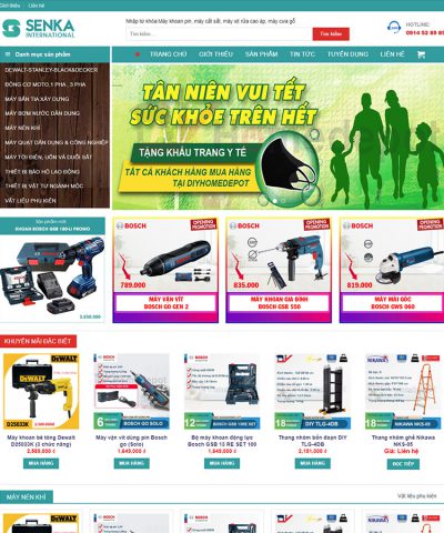 Theme wordpress xây dựng 04